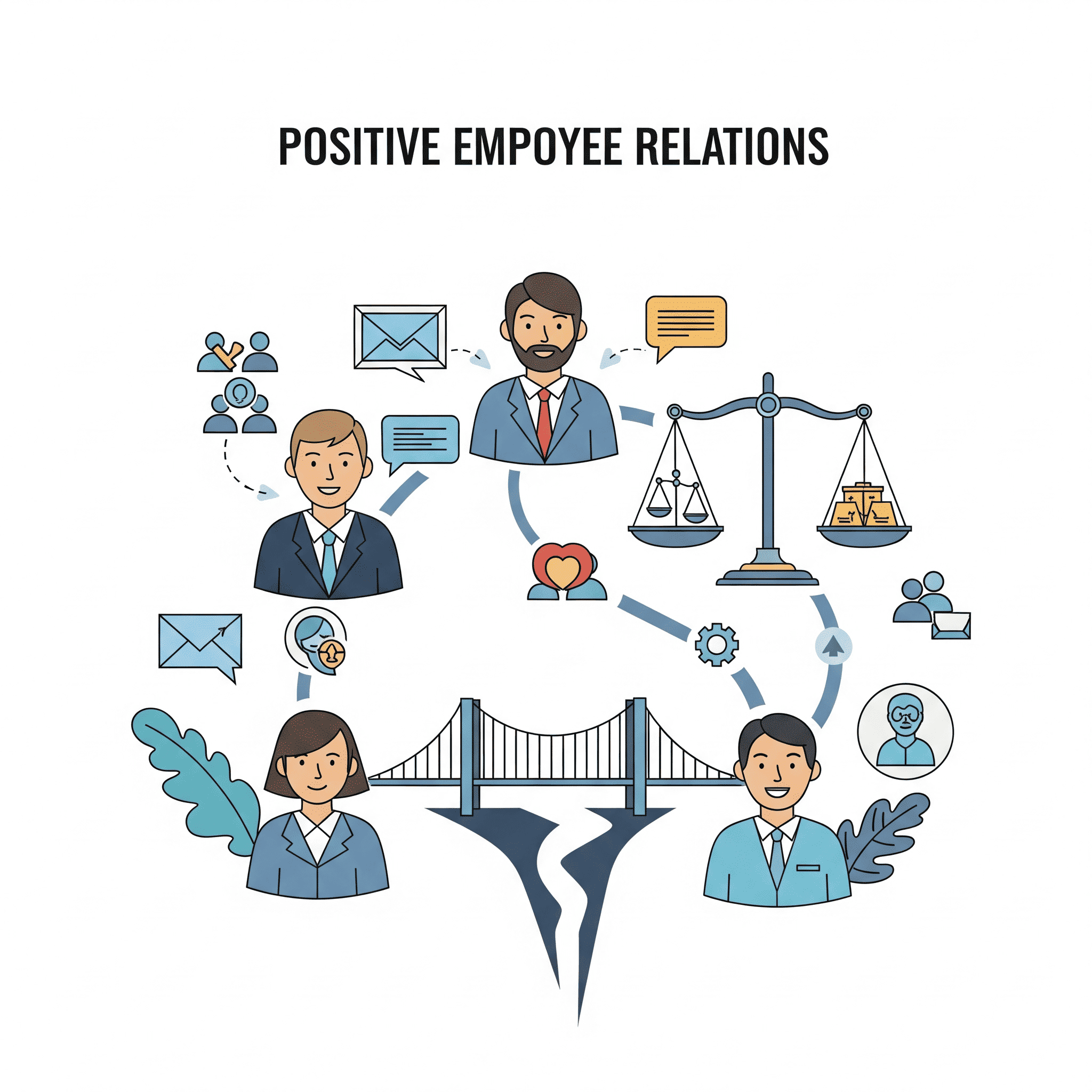 Employee Relations Illustration