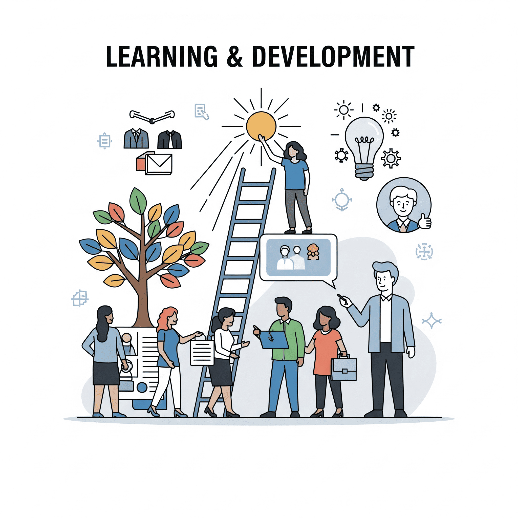 Learning & Development Illustration